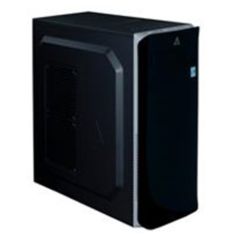 GABINETE ACTECK NIALL CON FUENTE DE PODER 500W / GM445 / MEDIA TORRE ATX / MICRO ATX / MINI ITX / NEGRO / AC-922739