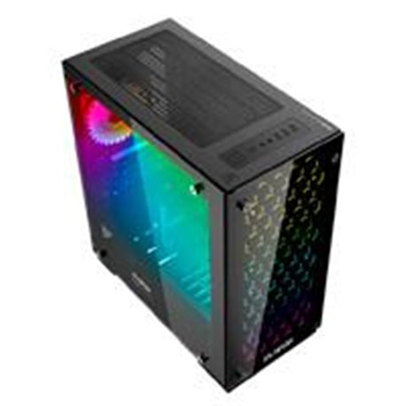 GABINETE GAMER BALAMRUSH-SPECTRUM/ MID TOWER MICRO ATX/MINI ITX/ USB 3.0/ TALOS/ ACERO+CRISTAL/COLOR NEGRO/ BR-922968