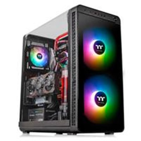 GABINETE THERMALTAKE VIEW 37 NEGRO MEDIA TORRE E-ATX, ATX, MICRO ATX, MINI ITX ACRILICO ARGB GAMER