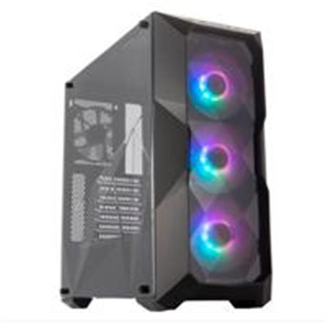 GABINETE COOLER MASTER TD500 NEGRO MEDIA TORRE MINI ITX, MICRO ATX, ATX, EATX ACRILICO GAMER ARGB