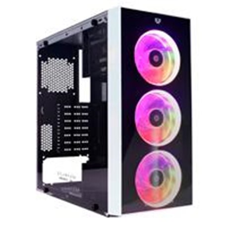 GABINETE GAMER BALAM RUSH DRAGONFLY / MEDIA TOWER /ATX/ 3 VENTILADORES RGB/USB 3.0/ COLOR BLANCO /BR-932813