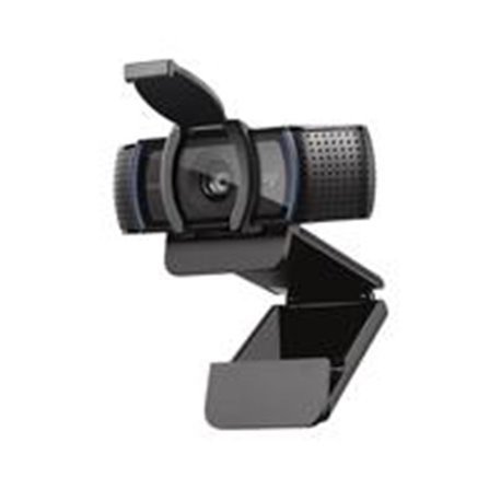 CAMARA WEB LOGITECH C920S COLOR NEGRO FULL HD 1080P A 30 FPS TAPA PARA LA LENTE CAMPO VISUAL 78O 2 MICROFONOS INTEGRADOS ENFOQUE
