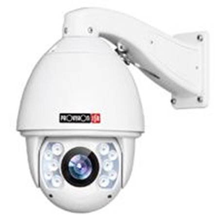 CAMARA PROVISION ISR, PTZ DOMO IP 2 MP 1080P, IR 150 MTS, ZOOM ÓPTICO 30X, ONVIF, CON FUENTE DE PODER.