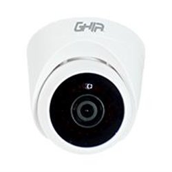 CAMARA GHIA TIPO DOMO 720P 4 EN 1 AHD/TVI/CVI/CVBS/ 1MP/LENTE DE 2.8MM/ IR 25MTS USO INTERIOR