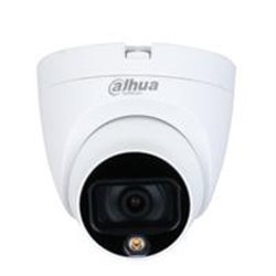 CAMARA DAHUA  DOMO FULL COLOR 1080P/ LENTE DE 2.8MM/ 106 GRADOS DE APERTURA/ LEDS PARA 20 METROS DE LUZ BLANCA/ STARLIGHT/ IP67/