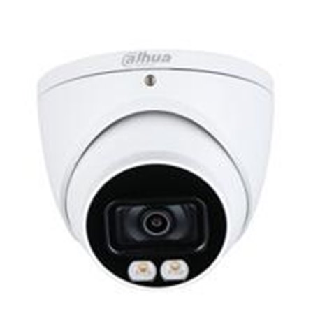 CAMARA  DAHUA DOMO HDCVI FULL COLOR 1080P/ MICROFONO INTEGRADO/ METALICA/ LEDS 40 MTS/ LENTE DE 3.6MM/ IP67/ STARLIGHT/