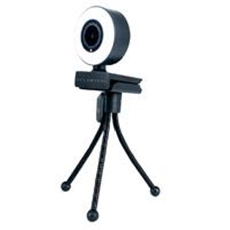 CAMARA WEB BALAM RUSH /USB/ CON LUZ LED/ MICROFONO INTEGRADO,/CW750 /COLOR NEGRO / BR-932974