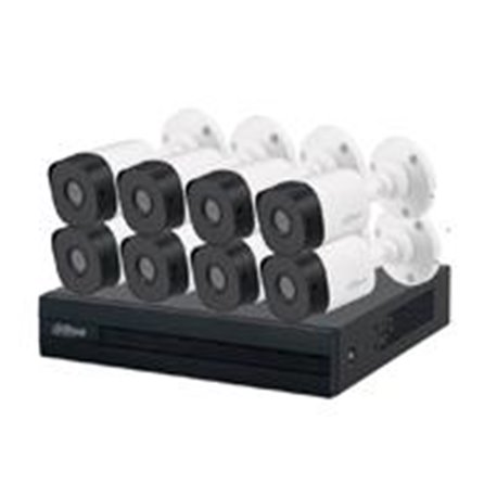 KIT DE 8 CANALES DE 2 MEGAPIXELES/ COOPER-I/ WIZSENSE/ H.265/8 CMARAS B1A21/ CON ACCESORIOS INCLUIDOS/ 4 CANALES CON INTELIGENCI