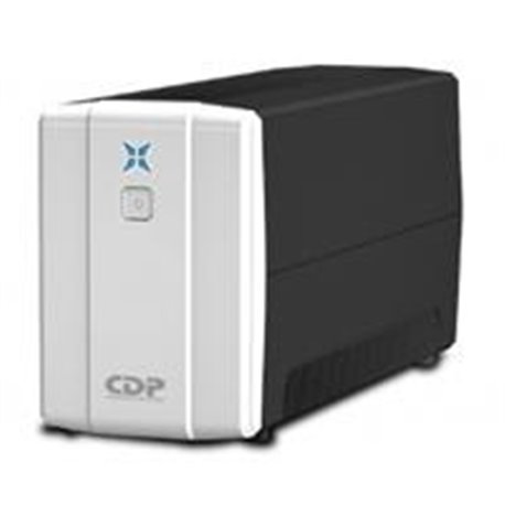 NO BREAK CDP 750VA/375W 8 CONTACTOS, INDICADORES LED, BRAKER, 4RESPALDO DE BATERIA Y 4 SUP DE PICOS