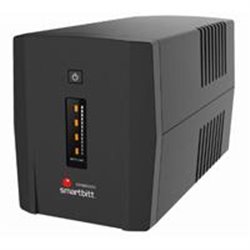 NO-BREAK SMARTBITT 2400VA/1200 WATTS 8 CONTACTOS 4 PROTECCION Y 4 CONTACTOS SUPRESION, REGULACION DE LINEA TELEFONICA RJ-11 PUER