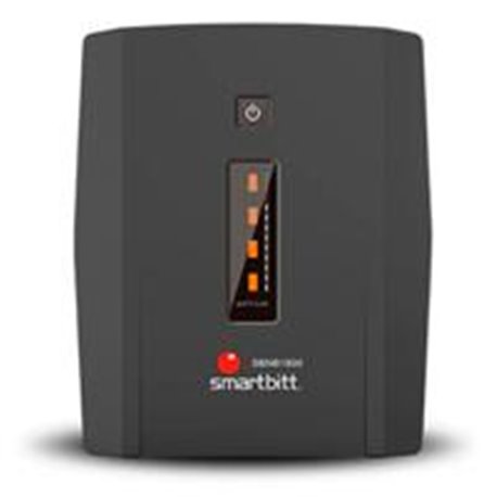 SMARTBITT NO-BREAK 1800VA/900 WATTS, 8 CONTACTOS SOLO 4 CON RESPALDO Y 4 CON SUPRESION, REGULACION DE LINEA TELEFONICA RJ-11, PU