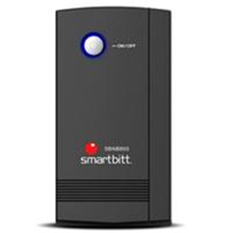NO BREAK SMARTBITT NO-BREAK 800VA/400 WATTS, 6 CONTACTOS, POTECCION DE LINEA TELEFONICA RJ-11