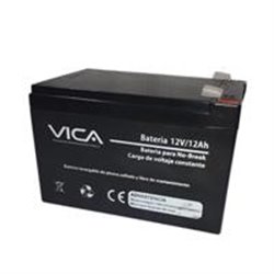 BATERIA DE REMPLAZO VIVA 12V 12AH, COMPATIBLE CON OTRAS MARCAS DE NPO BREAKS.