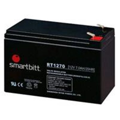 BATERIA SMARTBITT BATERIA 12V/7AH COMPATIBLE CON SBNB750, SBNB1200, SBNB1800, SBNB1200SI, SBNB2200PROII Y SBNB3200PROII
