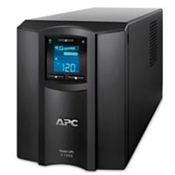 UNIDAD SMART-UPS C DE APC, 1000 VA, PANTALLA LCD, 120 V, CON SMARTCONNECT