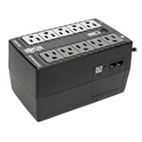 NOBREAK TRIPP-LITE INTERNET550U INTERACTIVO DE 120V 550VA, 300W, 10 CONT., CON PUERTO USB GARANTIA LIMITADA DE 3 AÑOS