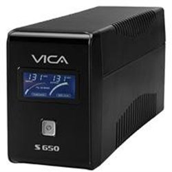 NOBREAK VICA BFLOW S 650VA/360W PANT LCD 6 CONTACTOS CON RESP REG Y SUP