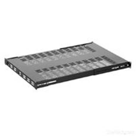 ESTANTE CHAROLA FIJA VENTILADA PARA GABINETE RACK DE SERVIDORES 1U PROFUNDIDAD AJUSTABLE - 113KG - STARTECH.COM MOD. ADJSHELFHDV