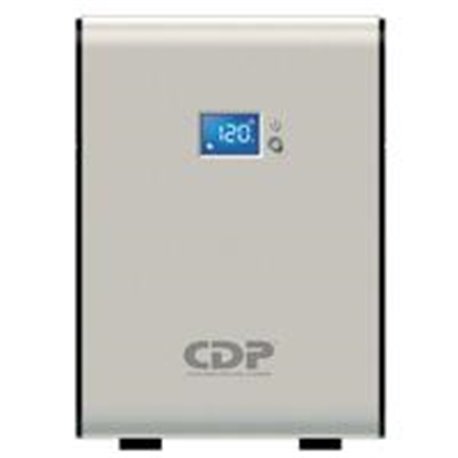 NO BREAK CDP INTELIGENTE 1500VA/900W, 10 CONTACTOS, PANTALLA LCD, BRAKER, PUERTO USB, RESPALDO DE BA