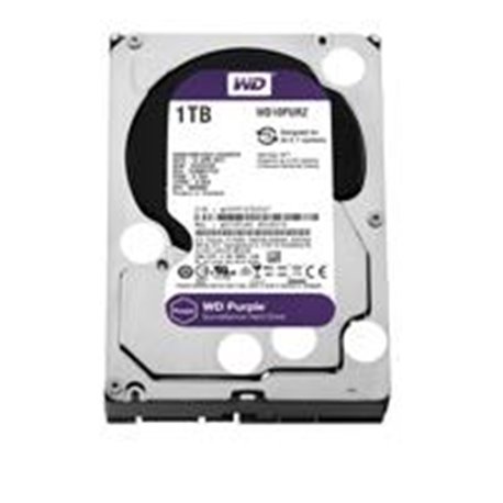 DD INTERNO WD PURPLE 3.5 1TB SATA3 6GB/S 64MB 24X7 PARA DVR Y NVR DE 1-8 BAHIAS Y 1-64 CAMARAS