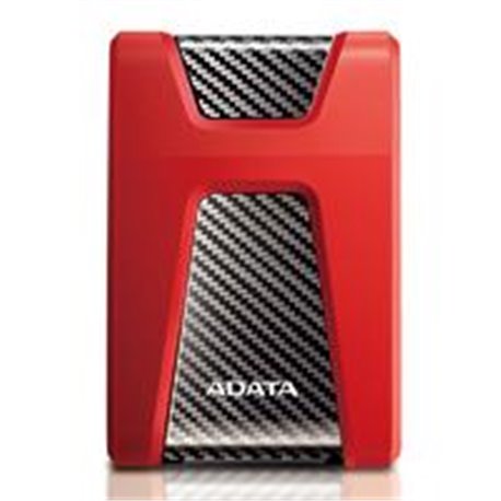 DD EXTERNO 2TB ADATA HD650 2.5 USB 3.2 CONTRAGOLPES ROJO WINDOWS/MAC/LINUX