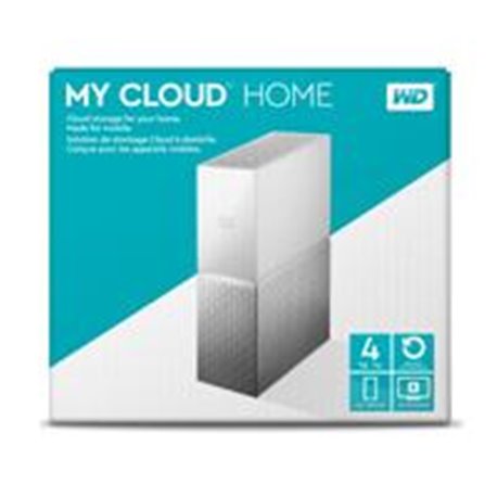 DD EXT ETHERNET 4TB WD MY CLOUD HOME 3.5/1USB3.0 EXPANSION/COPIA SEG AUTOM/CONTRASEÑA/WIN-MAC