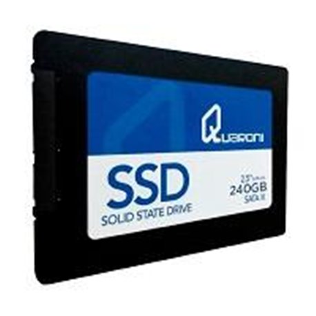 UNIDAD DE ESTADO SOLIDO SSD QUARONI 2.5 240GB SATA3 6GB/S 7MM LECT 520MB/S ESCRIT 330MB/S