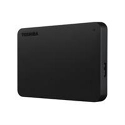 DD EXTERNO 1TB TOSHIBA CANVIO BASIC 2.5//USB 3.0//NEGRO//VELOCIDAD DE TRANSFERENCIA 5GB/S//WIN 10
