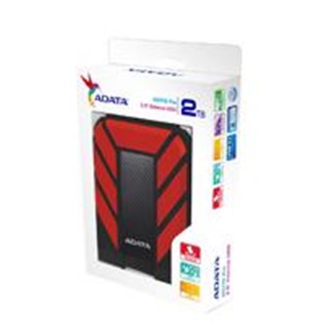 DD EXTERNO 2TB ADATA HD710P 2.5 USB 3.2 CONTRAGOLPES ROJO WINDOWS/MAC/LINUX