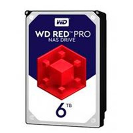 DD INTERNO WD RED PRO 3.5 6TB SATA3 6GB/S 256MB 7200RPM 24X7 HOTPLUG P/NAS 1-16 BAHIAS