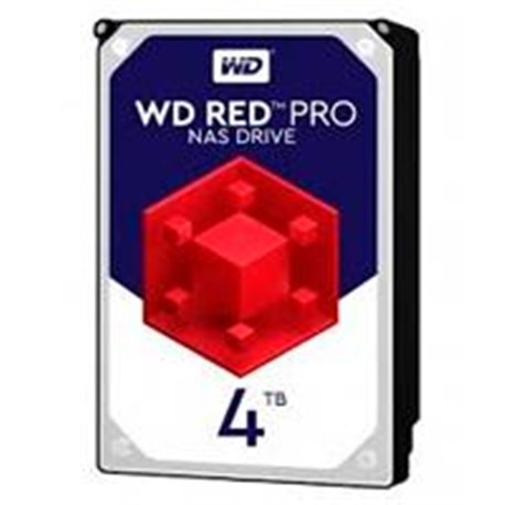 DD INTERNO WD RED PRO 3.5 4TB SATA3 6GB/S 256MB 7200RPM 24X7 HOTPLUG P/NAS 1-16 BAHIAS