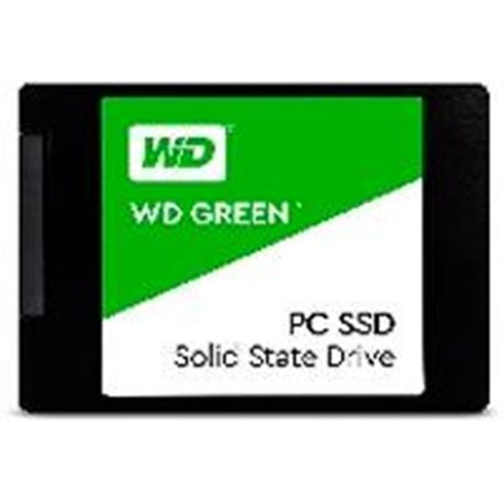 UNIDAD DE ESTADO SOLIDO SSD WD GREEN 2.5 480GB SATA3 6GB/S 7MM LECT 545MB/S ESCRIT 430MB/S