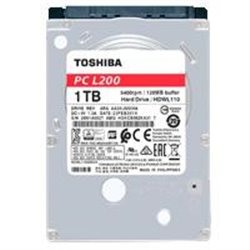 DD INTERNO TOSHIBA L200 2.5 1TB//SATA3//6GB/S //128MB CACHE//5400RPM//7MM//P/NOTEBOOK//PORTATIL//LAPTOP