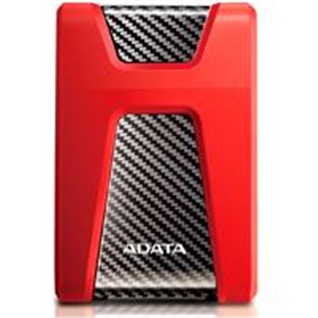 DD EXTERNO 1TB ADATA HD650 2.5 USB 3.2 CONTRAGOLPES ROJO WINDOWS/MAC/LINUX