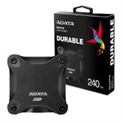 UNIDAD DE ESTADO SOLIDO SSD EXTERNO ADATA SD600Q 240GB USB 3.1 NEGRO WINDOWS/MAC/LINUX/ANDROID