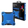 UNIDAD DE ESTADO SOLIDO SSD EXTERNO ADATA SD600Q 480GB USB 3.1 AZUL WINDOWS/MAC/LINUX/ANDROID