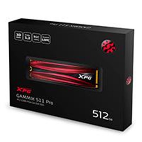UNIDAD DE ESTADO SOLIDO SSD ADATA XPG GAMMIX S11 PRO NVME M.2 2280 512GB PCIE GEN 3X4 3DNAND LECT.3500MB/S ESCRIT 3000MB/S CON D