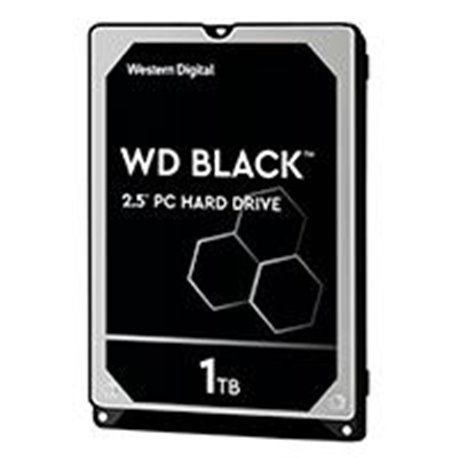 DD INTERNO WD BLACK 2.5 1TB SATA3 6GB/S 64MB 7200 RPM 7MM P/NOTEBOOK/GAMER/ALTO RENDIMIENTO