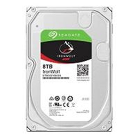 DD INTERNO SEAGATE IRONWOLF 3.5 8TB SATA3 6GB/S 7200RPM 256MB 24X7 HOT-PLUG P/NAS 1-8 BAHIA