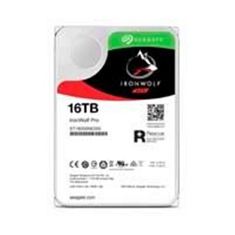 DD INTERNO SEAGATE IRONWOLF PRO 3.5 16TB SATA3 6GB/S 7200RPM 256MB 24X7 HOT-PLUG P/NAS 1-24 BAHIAS