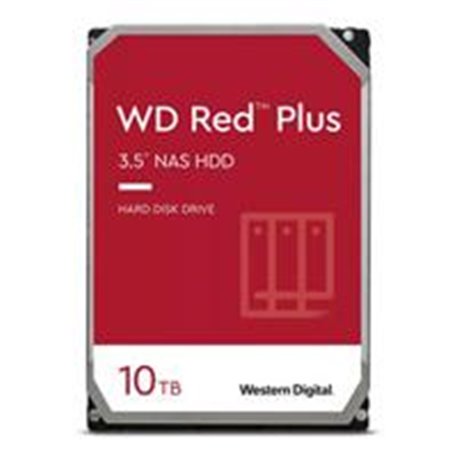 DD INTERNO WD RED PLUS 3.5 10TB SATA3 6GB/S 256MB 24X7 HOTPLUG P/NAS 1-8 BAHIAS