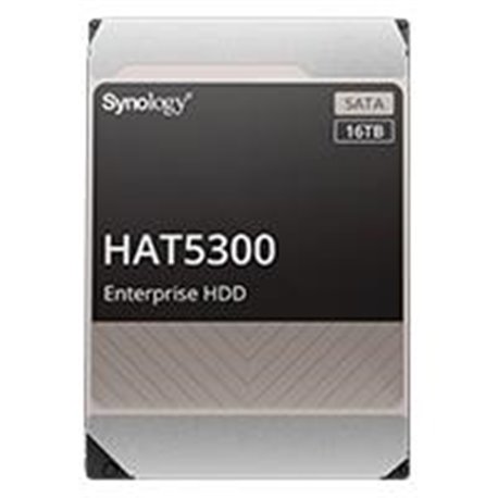 DISCO DURO INTERNO SYNOLOGY ENTERPRISE 3.5 16TB SATA3 6GB/S 7200RPM 512 MB HOT-PLUG COMPATIBLE SOLO PARA EQUIPOS SYNOLOGY