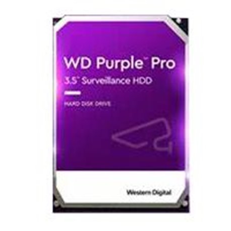 DD INTERNO WD PURPLE PRO 3.5 18TB SATA3 6GB/S 512MB 24X7 PARA DVR Y NVR DE 1-16 BAHIAS Y 1-64 CAMARAS CON IA