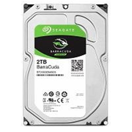 DD INTERNO SEAGATE BARRACUDA 3.5 2TB SATA3 6GB/S 5400RPM CACHE 256MB / PC