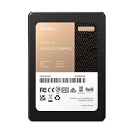 UNIDAD DE ESTADO SOLIDO SYNOLOGY SAT5210-480G SSD  2.5 480GB SATA  6GB/S 7MM  LECT 530 MB/S ESCRIT 500 MB/S