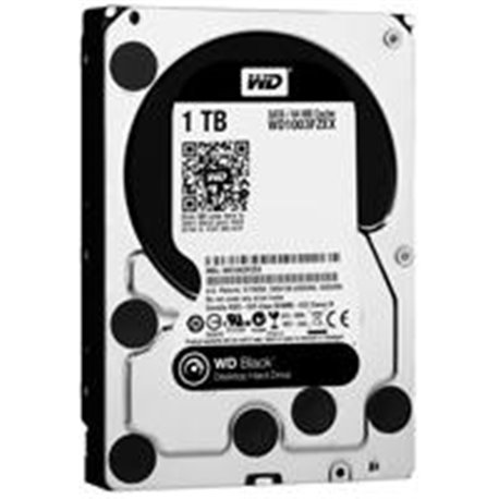 DD INTERNO WD BLACK 3.5 1TB SATA3 6GB/S 64MB 7200RPM P/PC/GAMER/ALTO RENDIMIENTO