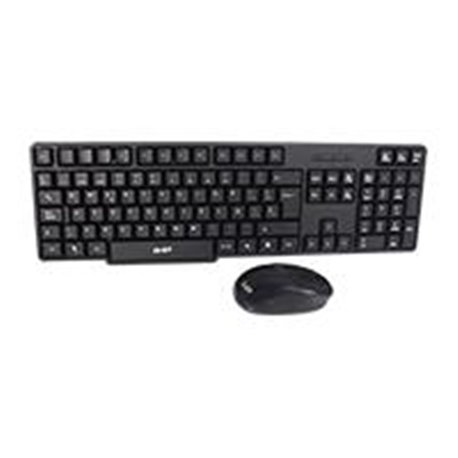 KIT TECLADO Y MOUSE GHIA ALAMBRICO USB COLOR NEGRO