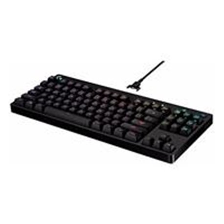 TECLADO LOGITECH G PRO MECÁNICO GAMING RGB ROMER-G USB (SIN NUMERICO)