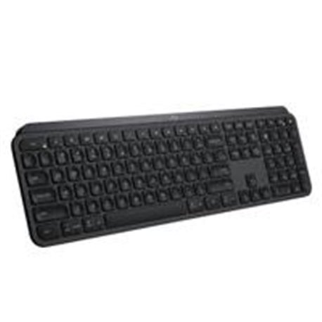 TECLADO LOGITECH MX KEYS ILUMINADO MASTER SERIES INALAMBRICO BLUETOOTH USB-C USB