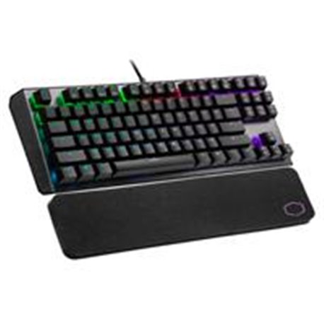TECLADO COOLER MASTER CK530 V2 INTERRUPTOR ROJO MECANICO RGB GAMER